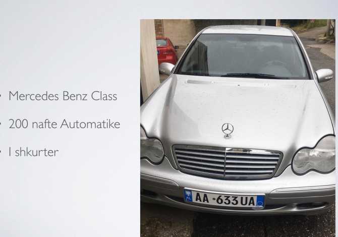 Mercedes-Benz C-class me qera 3-5 dite 30€ 6-10 dite 27€ 10- dite 25€ Rent a car 🚘 🇦🇱
Tipi /Type: Mercedes-Benz C-class 
Motorr/ Engine: 2.