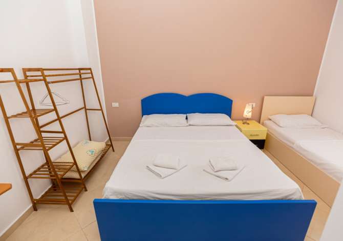 Daily rent and beach room in Vlore 2+1 Furnished  The house is located in Vlore the "Plazhi i vjeter" area and is (<s