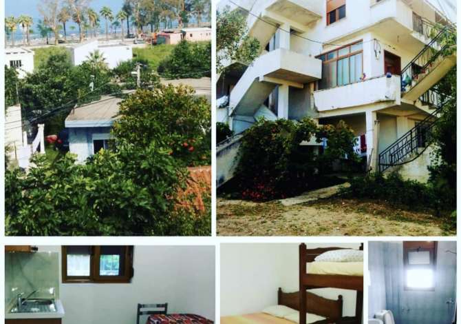 Daily rent and beach room in Vlore 1+1 Furnished  The house is located in Vlore the "Uji i ftohte" area and is .
This D