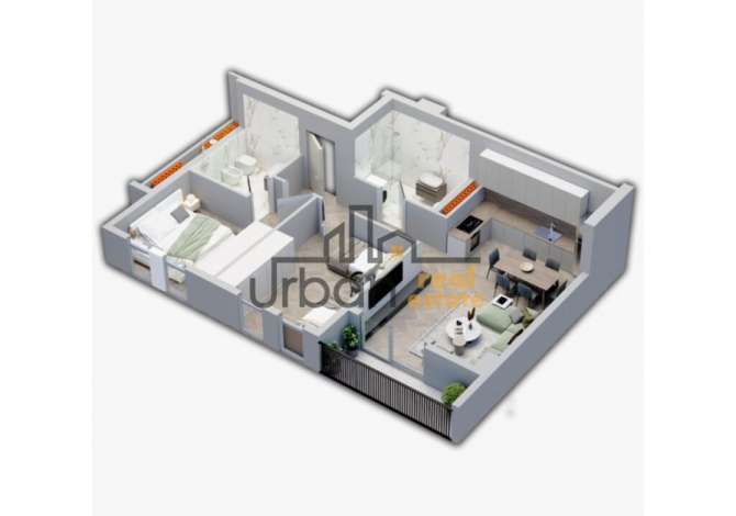  The house is located in Tirana the "Zone Periferike" area and is  km f