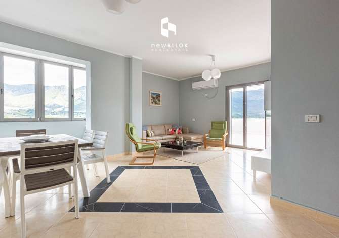 id:116744 - Shitet Penthouse GJIGAND (Si Vilë)  :   3+1+2wc & Verandë (250m2)  +Taracë 120m2 | ( 15 min nga Green Coast 🌊) 📍Orikum – Me Pamje nga D