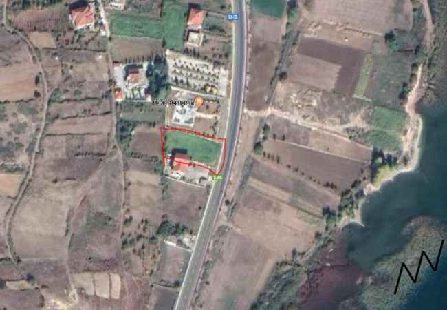 Sell Land Land for sale on the road in Pogradec at affordable price.  The land has an area
