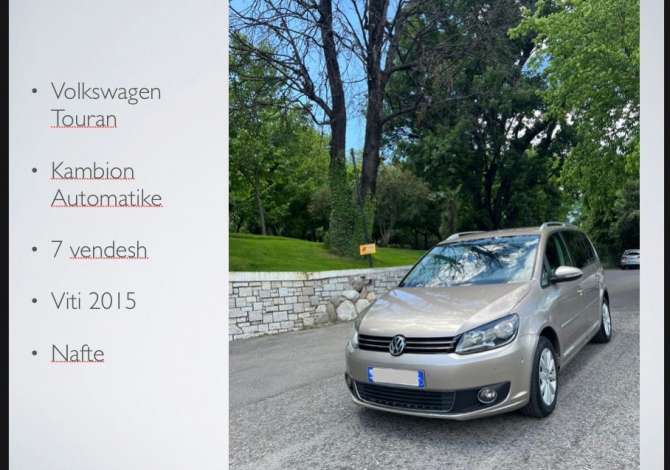 Car Rental Volkswagen 2014 supplied with Diesel Car Rental in Tirana near the "Lumi Lana/ Bulevard" area .This Automa