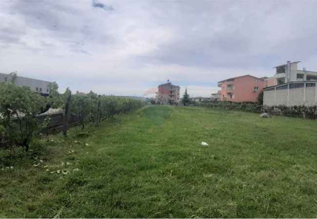 Land for sale near the main road, Kamez The land has an area of 4200 m2 and is located near the main road that connects 